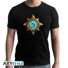 Hearthstone "Rosace" fekete féri póló, M méret Hearthstone "Rosace" fekete féri póló, M méret