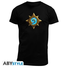 Hearthstone "Rosace" fekete féri póló, M méret Hearthstone "Rosace" fekete féri póló, M méret