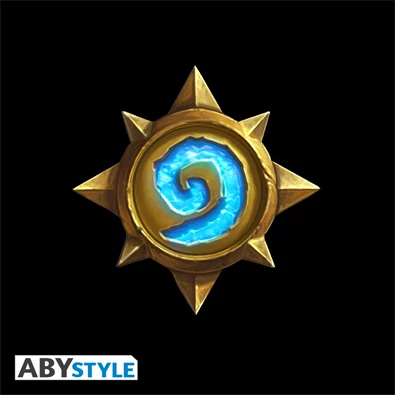 Hearthstone "Rosace" fekete féri póló, M méret Hearthstone "Rosace" fekete féri póló, M méret