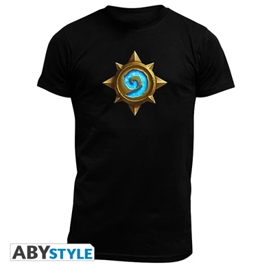 Hearthstone "Rosace" fekete féri póló, M méret Hearthstone "Rosace" fekete féri póló, M méret