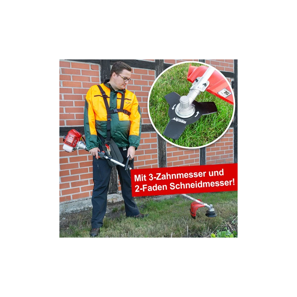 Hecht 1331 multifunkciós fűszegély, sövény- és ágvágó