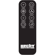 Hecht 3809 75 W léghűtő Hecht 3809 75 W léghűtő