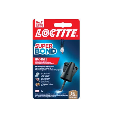Henkel Loctite Super Bond 5g ecsetes pillanatragasztó Henkel Loctite Super Bond 5g ecsetes pillanatragasztó