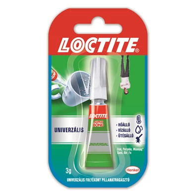 Henkel Loctite Super Bond Liquid 3 g folyékony pillanatragasztó Henkel Loctite Super Bond Liquid 3 g folyékony pillanatragasztó