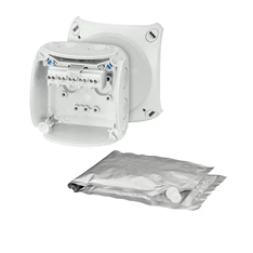 Hensel WP 0202 G kiöntőmasszával szürke vízálló kábelösszekötő doboz Hensel WP 0202 G kiöntőmasszával szürke vízálló kábelösszekötő doboz