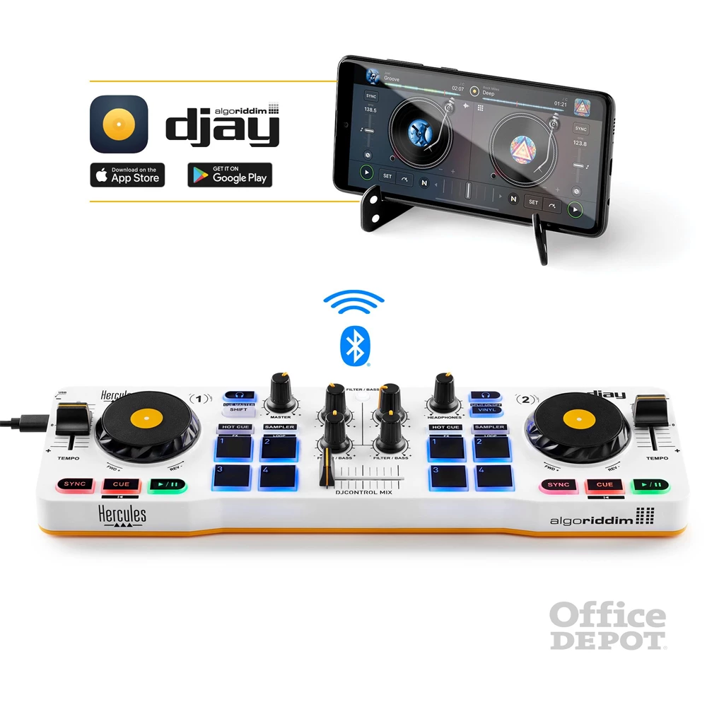 Hercules 4780921 DJControl Mix USB/Bluetooth DJ kontroller