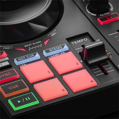 Hercules 4780940 DJControl Inpulse 200 MK2 DJ kontroller Hercules 4780940 DJControl Inpulse 200 MK2 DJ kontroller