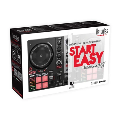 Hercules 4780940 DJControl Inpulse 200 MK2 DJ kontroller Hercules 4780940 DJControl Inpulse 200 MK2 DJ kontroller