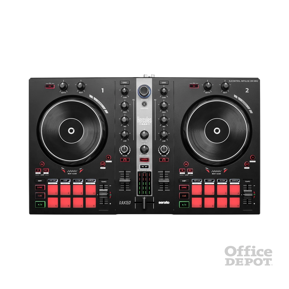 Hercules 4780944 DJControl Inpulse 300 MK2 USB DJ kontroller