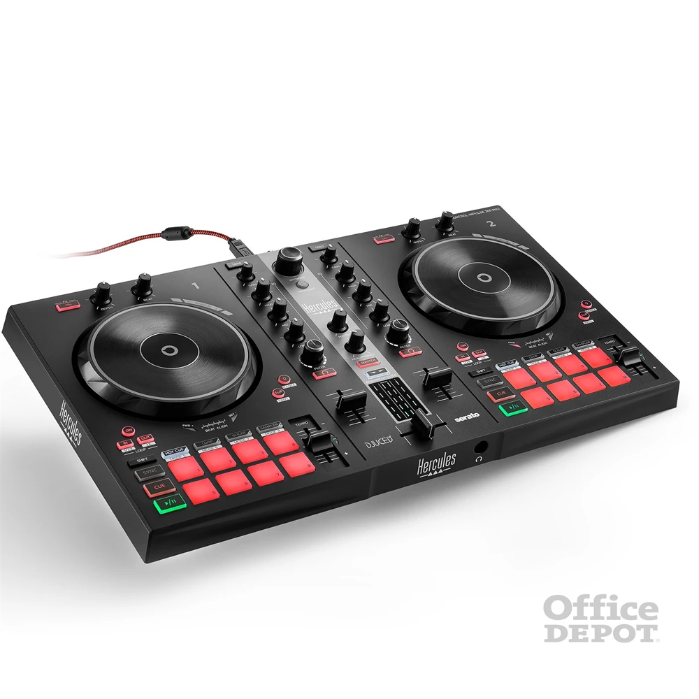 Hercules 4780944 DJControl Inpulse 300 MK2 USB DJ kontroller