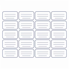 Herlitz 20db-os iskolai etikett Herlitz 20db-os iskolai etikett