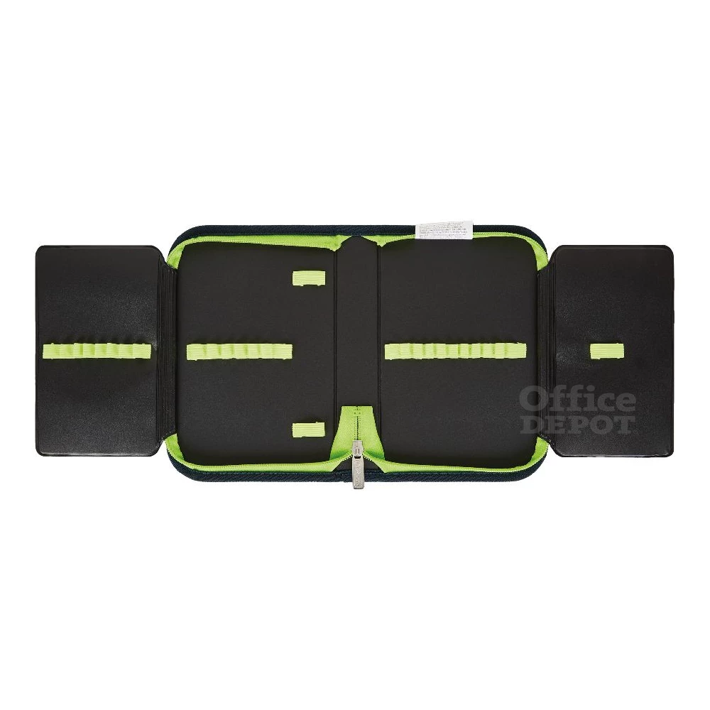 Herlitz  2-klapnis üres pink tolltartó