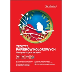 Herlitz A5 10 lap fényes kivágópapír Herlitz A5 10 lap fényes kivágópapír