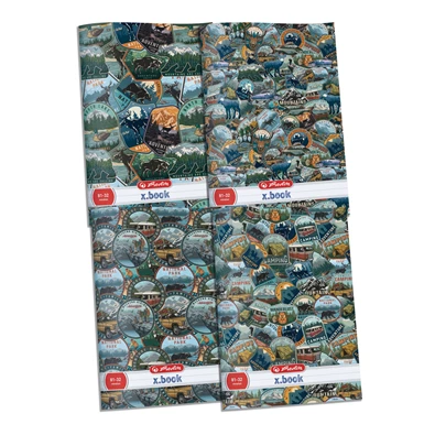 Herlitz Adventure A4 81-32 vonalas füzet Herlitz Adventure A4 81-32 vonalas füzet