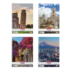 Herlitz City A4 70lapos vonalas spirálfüzet Herlitz City A4 70lapos vonalas spirálfüzet