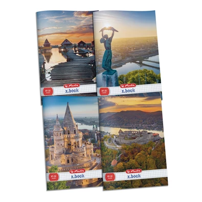 Herlitz City A4 87-32 kockás füzet Herlitz City A4 87-32 kockás füzet