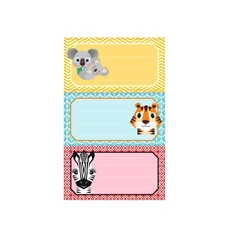 Herlitz Cute Animals 9db-os iskolai etikett Herlitz Cute Animals 9db-os iskolai etikett