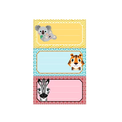 Herlitz Cute Animals 9db-os iskolai etikett Herlitz Cute Animals 9db-os iskolai etikett