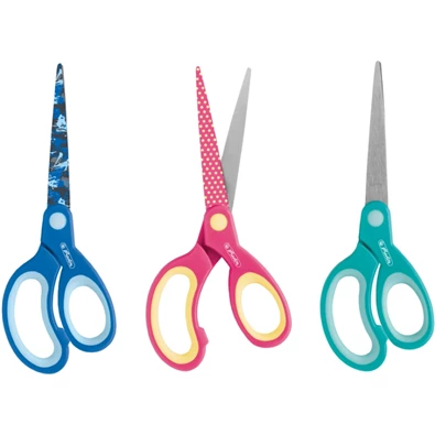 Herlitz Design 17cm balkezes hegyes iskolai olló Herlitz Design 17cm balkezes hegyes iskolai olló