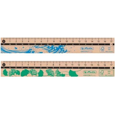 Herlitz GREENline 17cm favonalzó Herlitz GREENline 17cm favonalzó