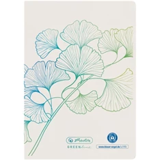 Herlitz GREENline Ginkgo A6 32lapos vonalas füzet Herlitz GREENline Ginkgo A6 32lapos vonalas füzet