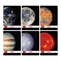 Herlitz Galactic A4 87-32 kockás füzet
