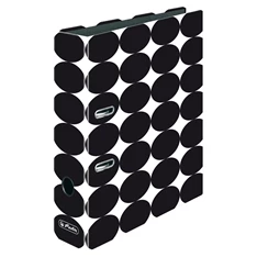 Herlitz Just Black A4 8cm-es iratrendező Herlitz Just Black A4 8cm-es iratrendező