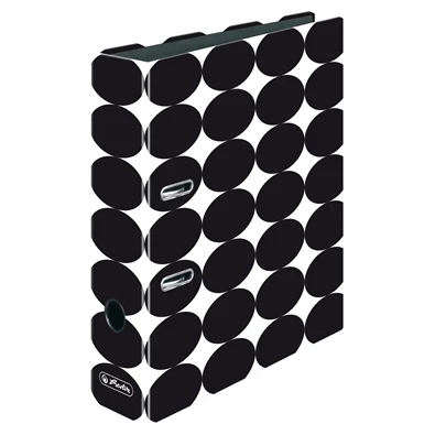 Herlitz Just Black A4 8cm-es iratrendező Herlitz Just Black A4 8cm-es iratrendező