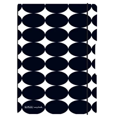 Herlitz Just Black My.book flex A4 pontozott 40lapos füzet Herlitz Just Black My.book flex A4 pontozott 40lapos füzet