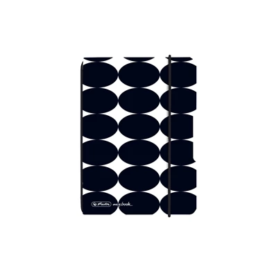 Herlitz Just Black My.book flex A6 pontozott 40lapos füzet Herlitz Just Black My.book flex A6 pontozott 40lapos füzet