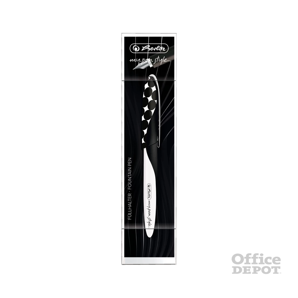 Herlitz Just Black my.pen töltőtoll