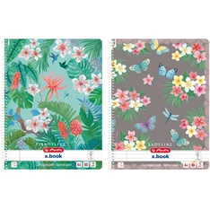 Herlitz Ladylike A4 80lapos perforált vonalas spirálfüzet Herlitz Ladylike A4 80lapos perforált vonalas spirálfüzet