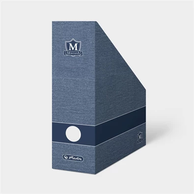 Herlitz Montana 11cm kék karton iratpapucs Herlitz Montana 11cm kék karton iratpapucs