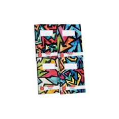 Herlitz Neon Art A5 kockás füzet Herlitz Neon Art A5 kockás füzet