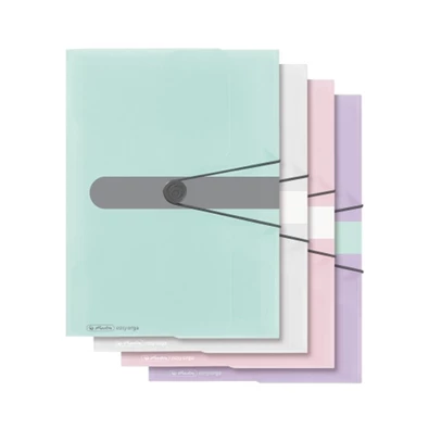Herlitz Pastell A4 menta gumis mappa Herlitz Pastell A4 menta gumis mappa