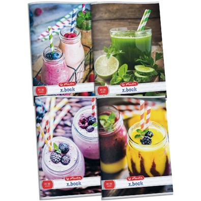 Herlitz Smoothie A4 81-32 vonalas füzet Herlitz Smoothie A4 81-32 vonalas füzet