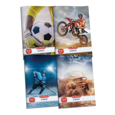 Herlitz Sport A5 20-32 sima füzet Herlitz Sport A5 20-32 sima füzet