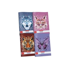 Herlitz Wild Animals A4 kockás füzet Herlitz Wild Animals A4 kockás füzet