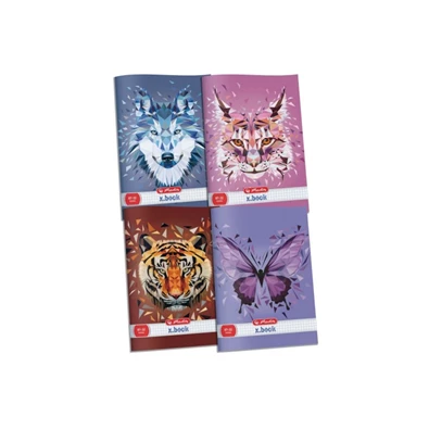 Herlitz Wild Animals A4 kockás füzet Herlitz Wild Animals A4 kockás füzet