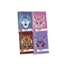 Herlitz Wild Animals A5 kockás füzet Herlitz Wild Animals A5 kockás füzet