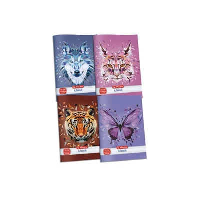 Herlitz Wild Animals A5 kockás füzet Herlitz Wild Animals A5 kockás füzet