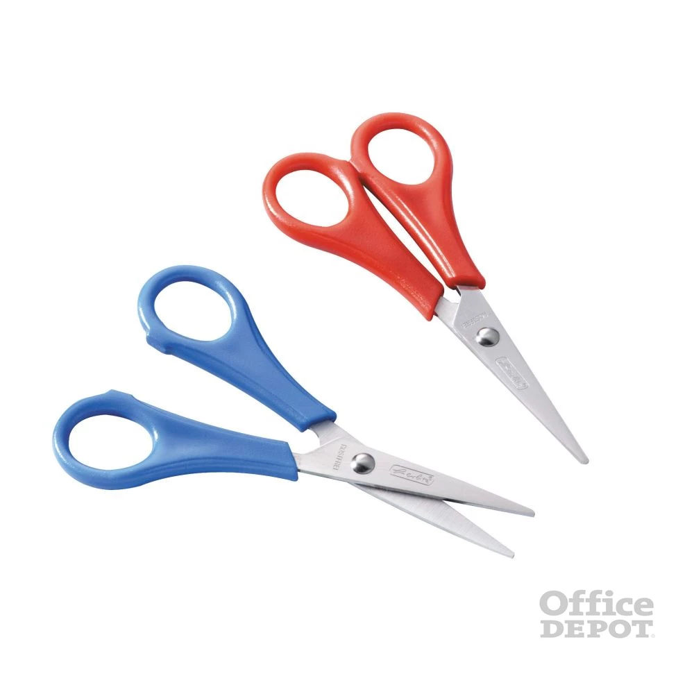 Herlitz jobbkezes hegyes barkácsolló 13cm