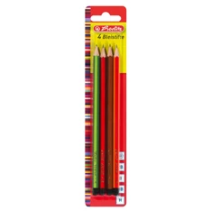 Herlitz H, HB, B, 2B 4db-os ceruza Herlitz H, HB, B, 2B 4db-os ceruza