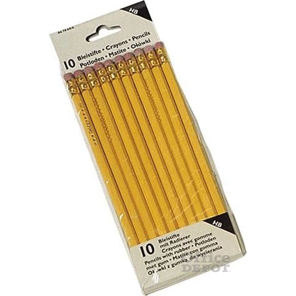 Herlitz HB radíros 10db-os ceruza