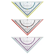 Herlitz my.pen 25cm-es színes háromszögvonalzó Herlitz my.pen 25cm-es színes háromszögvonalzó