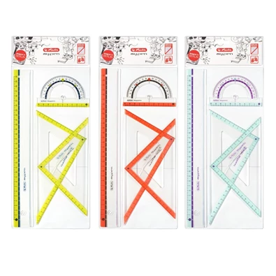 Herlitz my.pen 4db-os vonalzókészlet Herlitz my.pen 4db-os vonalzókészlet