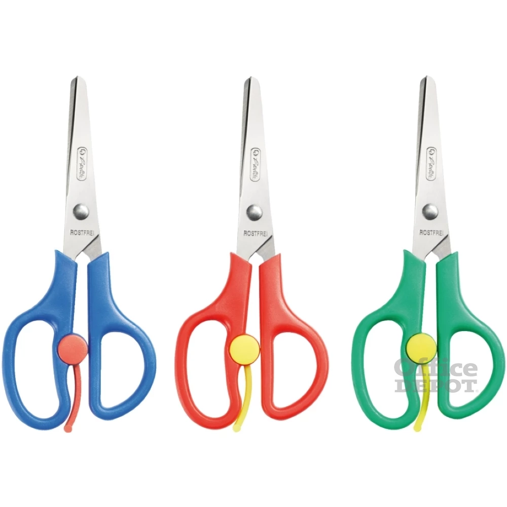 Herlitz tompa jobbkezes iskolai olló 13cm