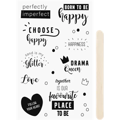 Heyda Happy simítható matricacsomag