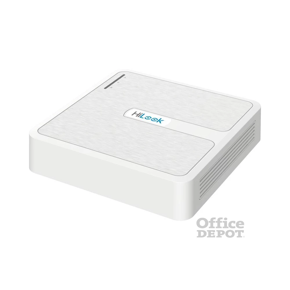 HiLook NVR-104H-D/4P /4 csatorna/H265+/40Mbps rögzítés/1x SATA/4x PoE (36W)/ hálózati rögzítő (NVR)