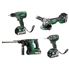 Hikoki KC18DG4L 4 db-os akkumulátoros gépszett